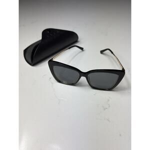 DIFF EYEWEAR BECKY IV BK-BB189 BLACK GOLD POLARIZED EYEGLASSES